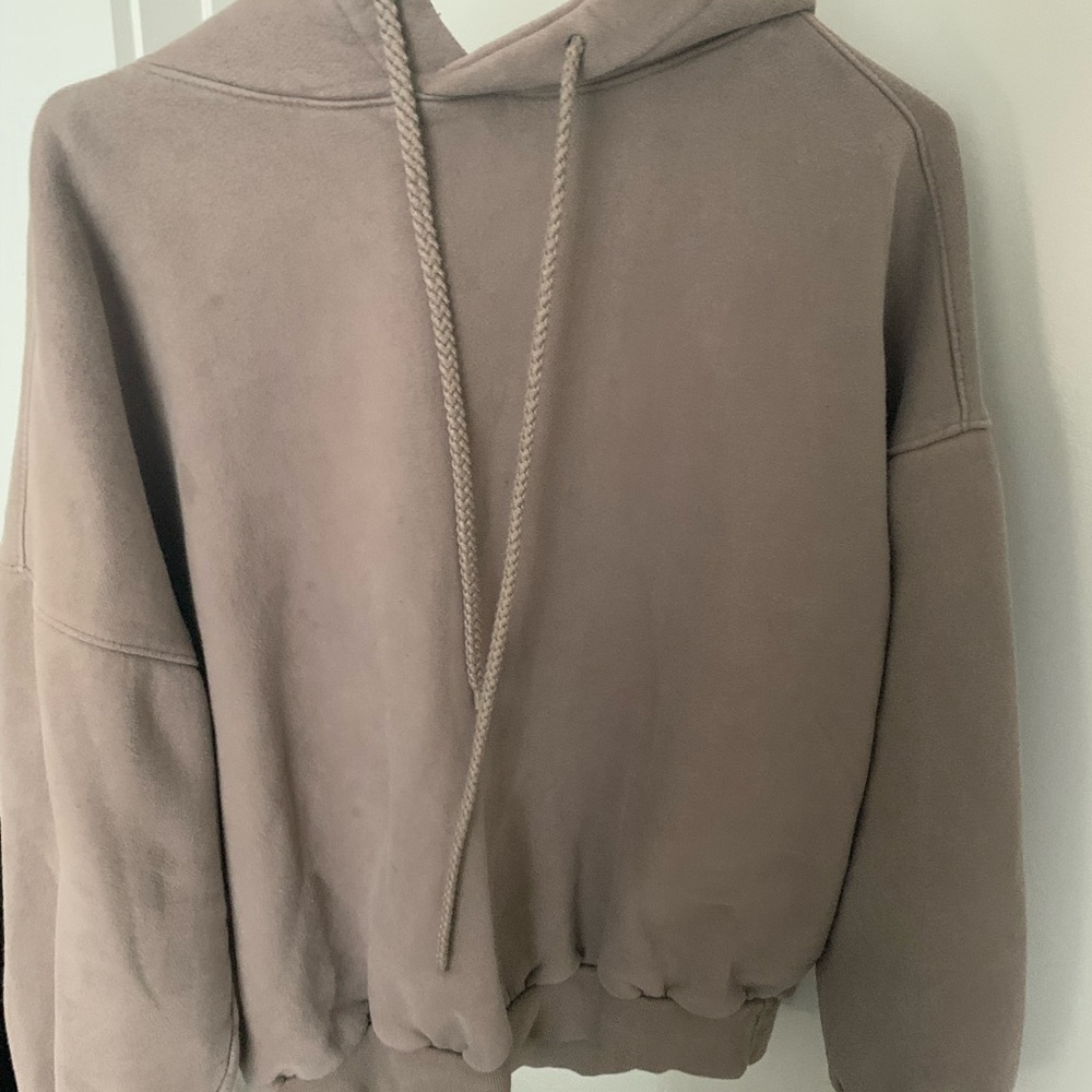 Made in Korea Beige Hoodie One Size